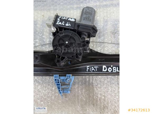 Fiat Doblo 3 Sağ Ön Kapı Cam Motoru/Krikosu ORJİNAL