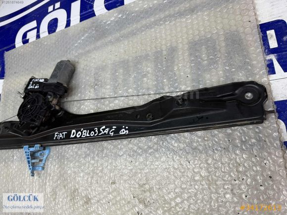 Fiat Doblo 3 Sağ Ön Kapı Cam Motoru/Krikosu ORJİNAL
