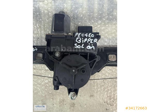 Peugeot Bipper Sol Ön Kapı Cam Motoru/Krikosu ORJİNAL