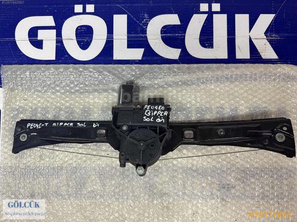 Peugeot Bipper Sol Ön Kapı Cam Motoru/Krikosu ORJİNAL