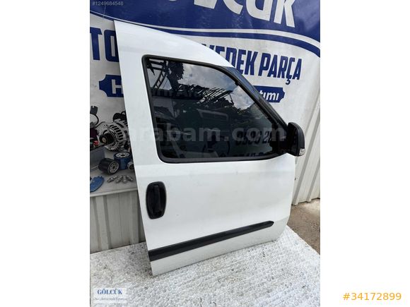Fiat Doblo 3 Sağ Ön Kapı Beyaz ORJİNAL
