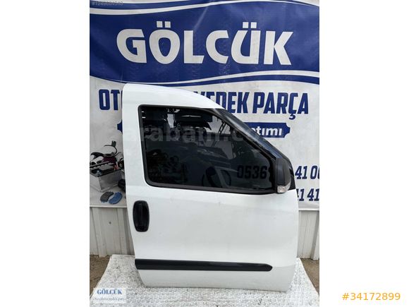 Fiat Doblo 3 Sağ Ön Kapı Beyaz ORJİNAL
