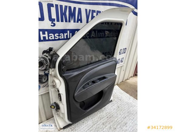Fiat Doblo 3 Sağ Ön Kapı Beyaz ORJİNAL