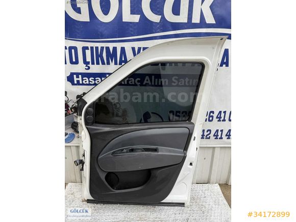 Fiat Doblo 3 Sağ Ön Kapı Beyaz ORJİNAL