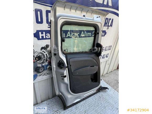 Fiat Doblo 3 Sol Sürgülü Kapı Gri ORJİNAL