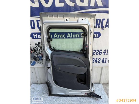 Fiat Doblo 3 Sol Sürgülü Kapı Gri ORJİNAL