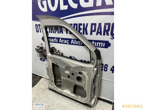 Fiat Doblo 4 Sol Ön Kapı Gri ORJİNAL