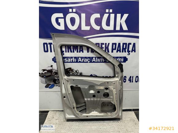 Fiat Doblo 4 Sol Ön Kapı Gri ORJİNAL