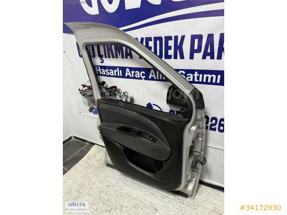 Fiat Doblo 3/4 Sol Ön Kapı Gri ORJİNAL