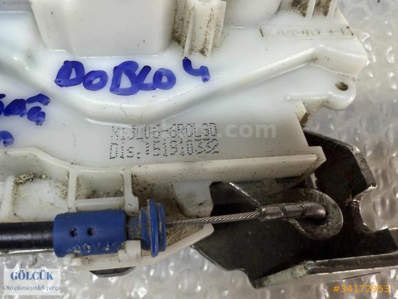 51910332 Fiat Doblo 4 Sol Ön Kapı Kilidi ORJİNAL
