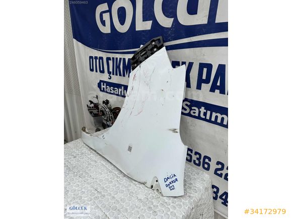 Dacia Dokker Sol Ön Çamurluk ORJİNAL