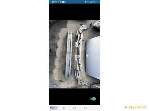 Fiat doblo 3 ön kaput ve ön set