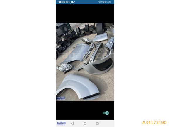Fiat doblo 3 ön kaput ve ön set
