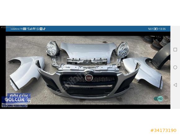 Fiat doblo 3 ön kaput ve ön set