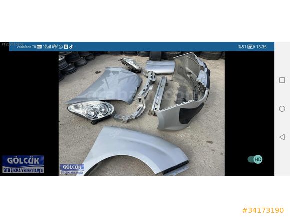 Fiat doblo 3 ön kaput ve ön set