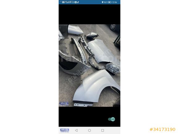 Fiat doblo 3 ön kaput ve ön set