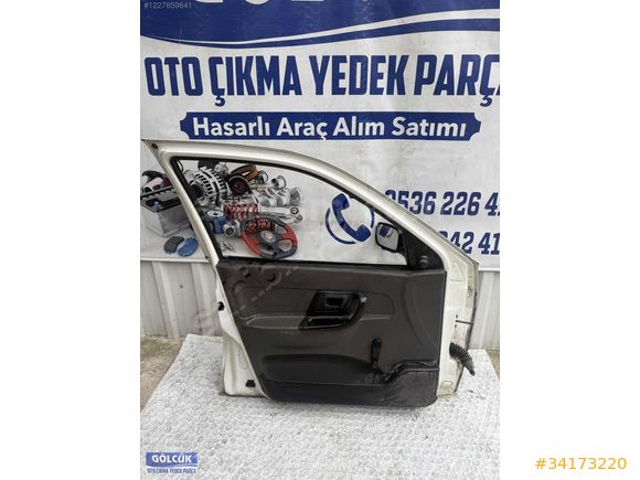 Volkswagen Caddy Sol Ön Kapı 1998-2003 ORJİNAL
