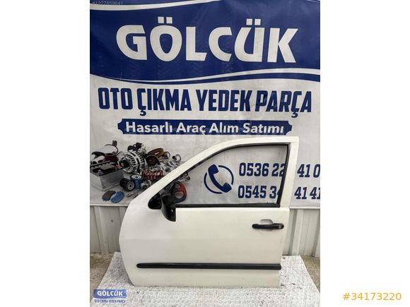 Volkswagen Caddy Sol Ön Kapı 1998-2003 ORJİNAL