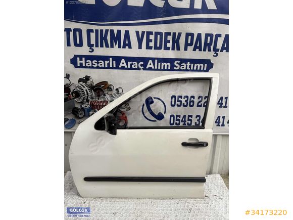 Volkswagen Caddy Sol Ön Kapı 1998-2003 ORJİNAL