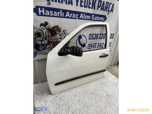Volkswagen Caddy Sol Ön Kapı 1998-2003 ORJİNAL