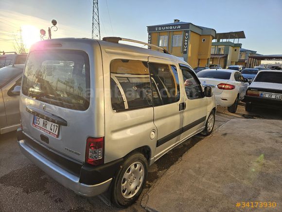 PEUGEOT PARTNER KLİMALI-ÇİFT SÜRGÜ-TEK KAPAK