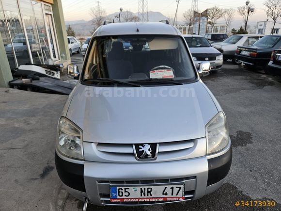 PEUGEOT PARTNER KLİMALI-ÇİFT SÜRGÜ-TEK KAPAK