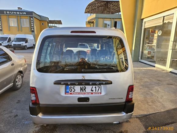 PEUGEOT PARTNER KLİMALI-ÇİFT SÜRGÜ-TEK KAPAK