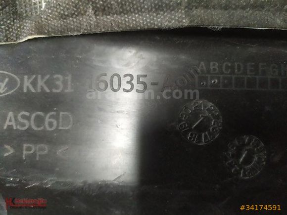 FORD CUSTOM DAVLUMBAZ SOL ÖN KK31-16035A