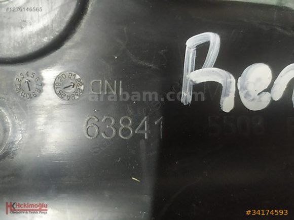 RENAULT EXPRESS COMBİ DAVLUMBAZ SOL ÖN ORJİNAL ÇIKMA