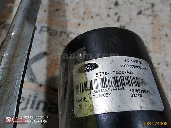 FORD COURİER SİLECEK MOTORU ET76-17500-AD