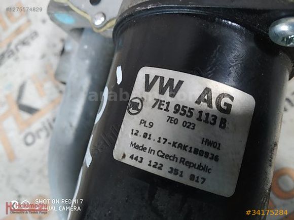 VW TRANSPORTER T7 SİLECEK MOTORU 7E1 955 113 B