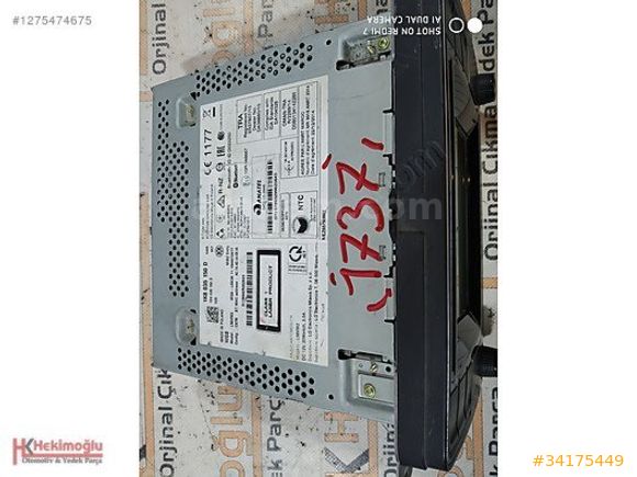 VW CADDY MULTİMEDYA TEYP 1K8 035 150 D