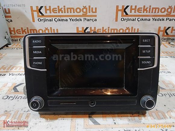 VW CADDY MULTİMEDYA TEYP 1K8 035 150 D
