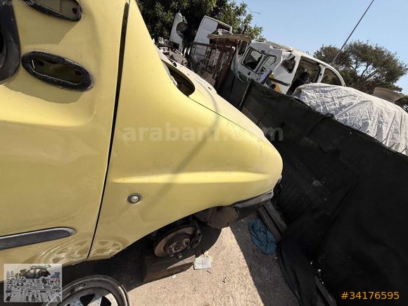 Fiat doblo 2000-05 sağ ön çamurluk
