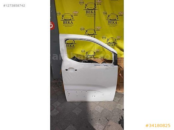 OPEL COMBO E SAĞ ÖN KAPI BEYAZ ÇIKMA ORJİNAL YEDEK PARÇA