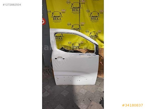 OPEL COMBO E SAĞ ÖN KAPI BEYAZ ÇIKMA ORJİNAL YEDEK PARÇA