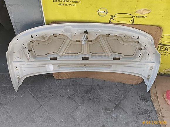 OPEL COMBO E KAPUT BEYAZ ÇIKMA ORJİNAL YEDEK PARÇA