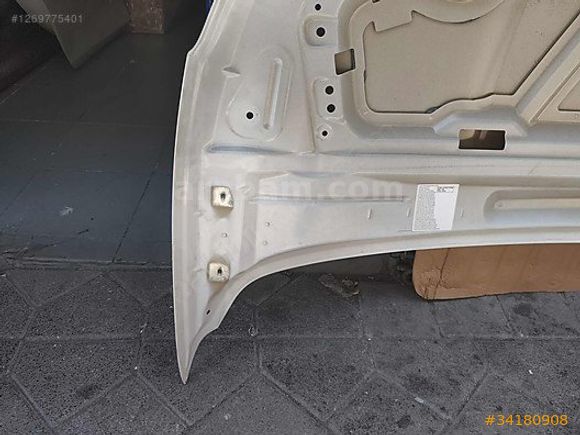 OPEL COMBO E KAPUT BEYAZ ÇIKMA ORJİNAL YEDEK PARÇA