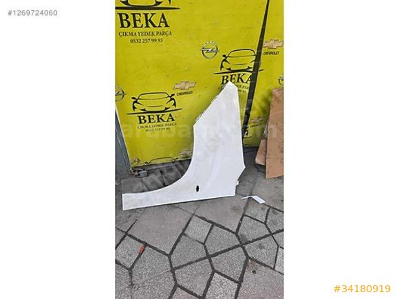 OPEL COMBO E SOL ÇAMURLUK ÇIKMA ORJİNAL YEDEK PARÇA