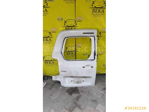 OPEL COMBO E SOL BAGAJ AÇIK KASA ÇIKMA ORJİNAL YEDEK PARÇA