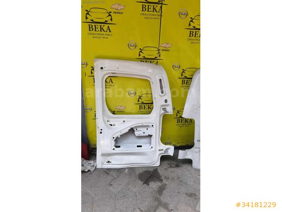 OPEL COMBO E SOL BAGAJ AÇIK KASA ÇIKMA ORJİNAL YEDEK PARÇA