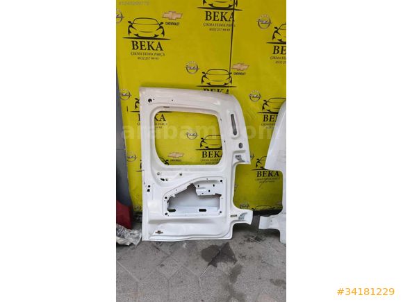 OPEL COMBO E SOL BAGAJ AÇIK KASA ÇIKMA ORJİNAL YEDEK PARÇA
