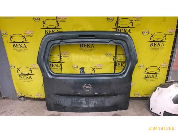 OPEL COMBO E BAGAJ ÇIKMA ORJİNAL YEDEK PARÇA