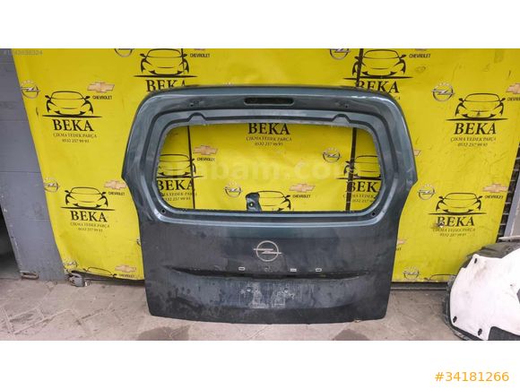 OPEL COMBO E BAGAJ ÇIKMA ORJİNAL YEDEK PARÇA