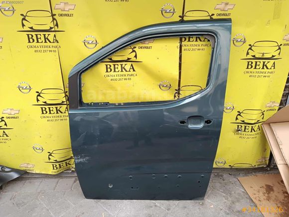 OPEL COMBO E SOL ÖN KAPI ÇIKMA ORJİNAL YEDEK PARÇA