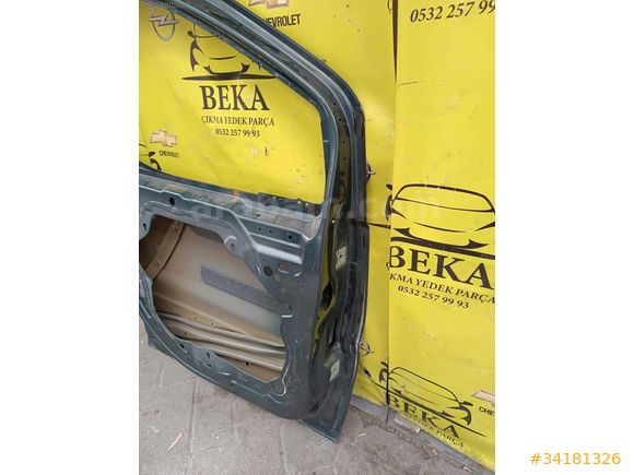OPEL COMBO E SOL ÖN KAPI ÇIKMA ORJİNAL YEDEK PARÇA