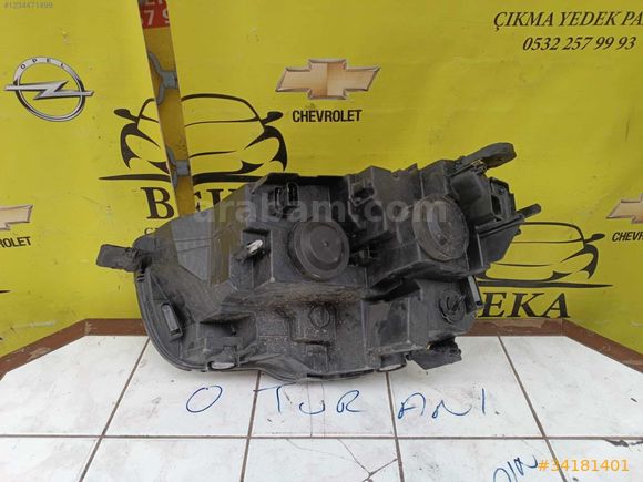 OPEL COMBO E SAĞ FAR ÇIKMA ORJİNAL YEDEK PARÇA