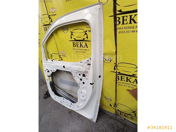 OPEL COMBO E SAĞ ÖN KAPI BEYAZ ÇIKMA ORJİNAL YEDEK PARÇA