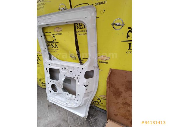 OPEL COMBO E SAĞ ARKA KAPI BEYAZ ÇIKMA ORJİNAL YEDEK PARÇA