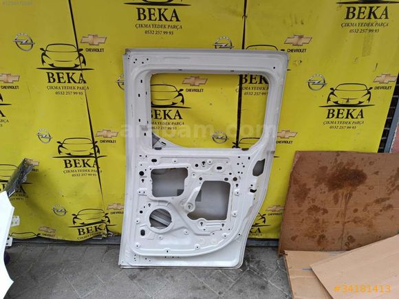 OPEL COMBO E SAĞ ARKA KAPI BEYAZ ÇIKMA ORJİNAL YEDEK PARÇA